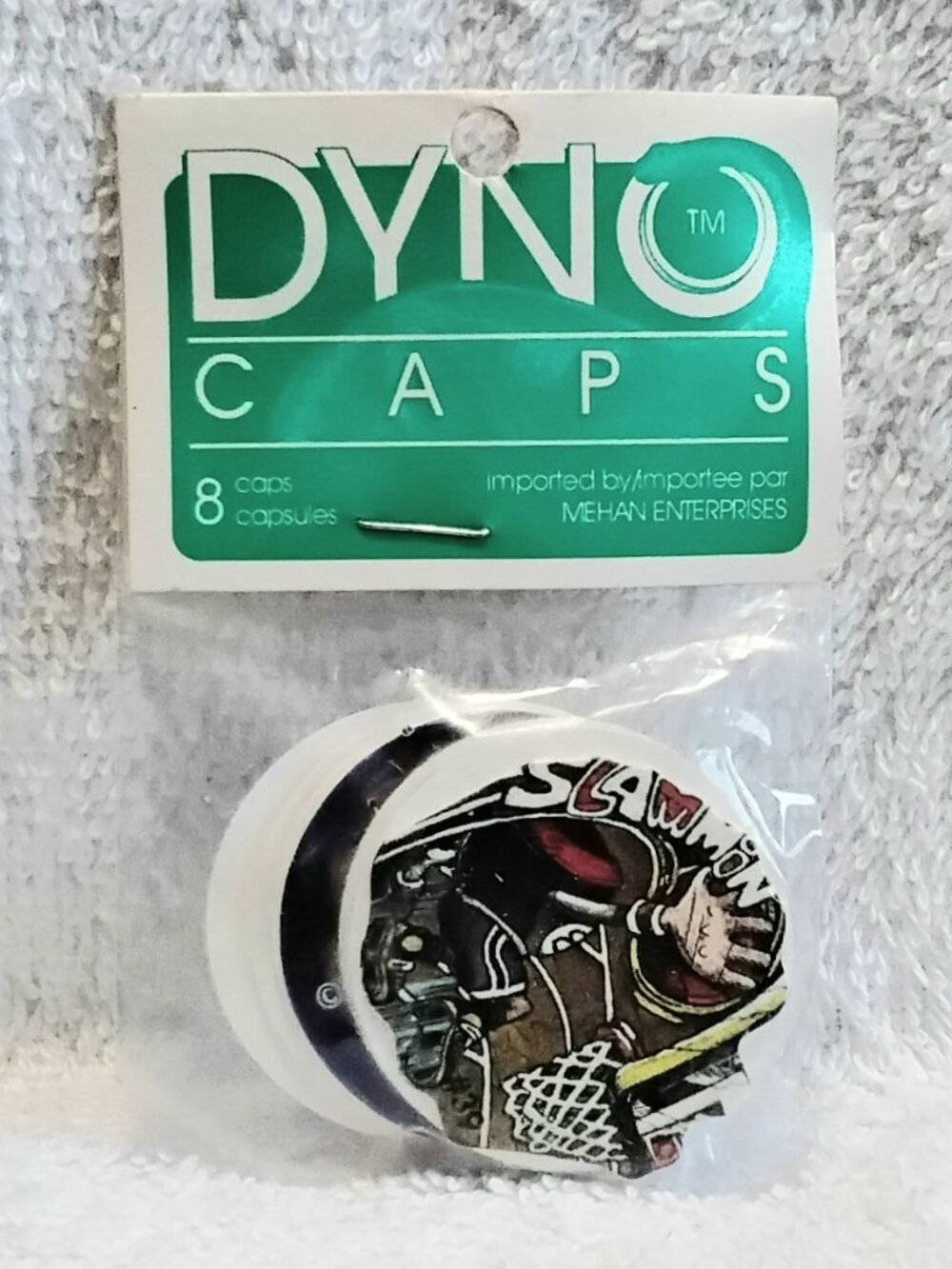 2/$20 Sealed Vintage Early 1990's Dyno Caps Pack of 8 New Pogs!!